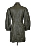 Topshop 100% Polyester Green Trenchcoat Size 8 - photo 2