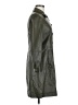 Topshop 100% Polyester Green Trenchcoat Size 8 - photo 4