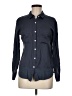 Ann Taylor LOFT Blue Long Sleeve Blouse Size M (petite) - photo 1