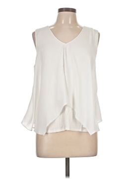 Green Envelope Sleeveless Blouse