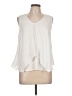 Green Envelope Ivory Sleeveless Blouse Size L - photo 1