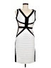 Jax Graphic White Cocktail Dress Size 6 - photo 1