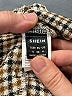Shein Houndstooth Gold Casual Pants Size 4 - photo 7