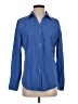 Assorted Brands Blue Long Sleeve Blouse Size S - photo 1