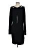 Athleta Solid Black Casual Dress Size S - photo 2