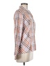 CAbi Plaid Orange Long Sleeve Button-Down Shirt Size M - photo 4