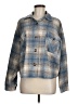 Active USA Plaid Blue Long Sleeve Button-Down Shirt Size M - photo 1