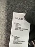 Reiss 100% Silk Tweed Black Long Sleeve Silk Top Size 2 - photo 10