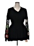 BLOOMCHIC 100% Acrylic Black Pullover Sweater Size 14 - 16 - photo 1