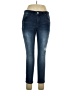 Democracy Solid Blue Jeans Size 14 - photo 1