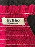 Ivy & Leo 100% Rayon Solid Pink Skort Size S - photo 3