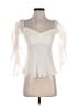 Intermix 100% Silk Ivory Sleeveless Silk Top Size S - photo 1