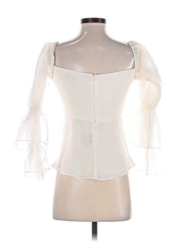 Intermix Sleeveless Silk Top (view 2)
