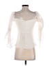 Intermix 100% Silk Ivory Sleeveless Silk Top Size S - photo 2