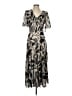 BCBG 100% Polyester Gray Cocktail Dress Size 4 - photo 1