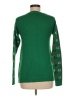 Derek Heart Green Pullover Sweater Size M - photo 2