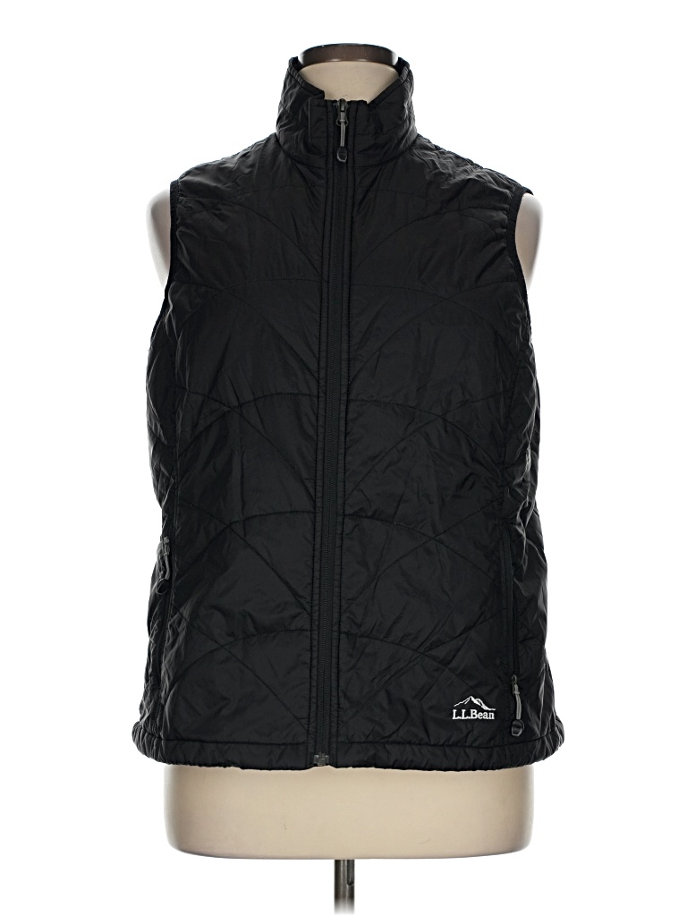 Pre-owned L.l.bean Vest In Black