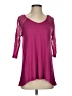 Hayden Burgundy 3/4 Sleeve Top Size S - photo 1