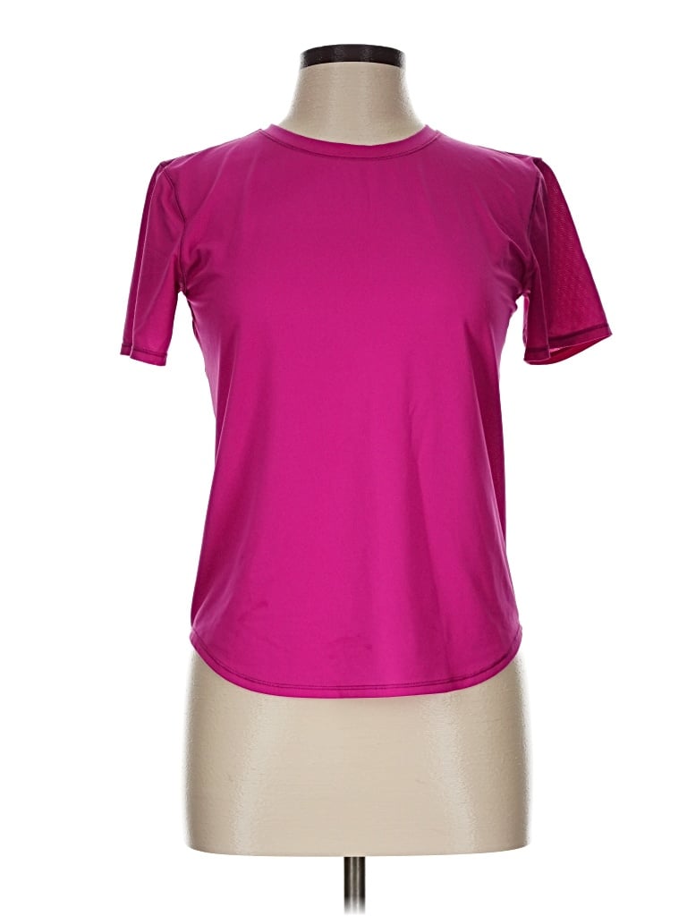 Pre-owned Lululemon Athletica Active T-shirt In Pink