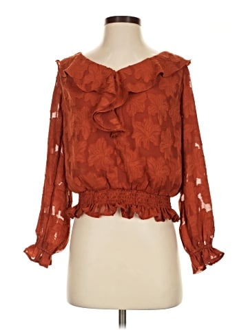 By Anthropologie 3/4 Sleeve Blouse (view 1)