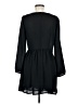 MNG 100% Polyester Solid Black Casual Dress Size 6 - photo 2