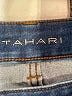 Tahari Solid Blue Jeans Size 16 - photo 7