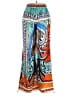 Akira Print Blue Casual Pants Size M - photo 2