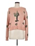 Wild Honey Print Pink Pullover Sweater Size M - photo 1