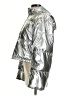 Alo 100% Polyester Metallic Silver Jacket Size XS - photo 5