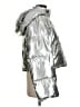 Alo 100% Polyester Metallic Silver Jacket Size XS - photo 4