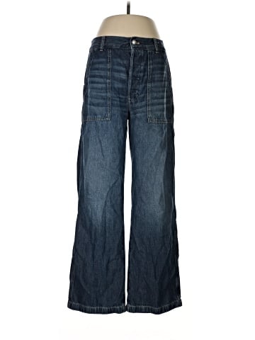 Madewell The Low-Slung Baggy Jean in Airy Denim (view 1)