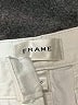 FRAME 100% Cotton Ivory Shorts Size 26 waist - photo 3
