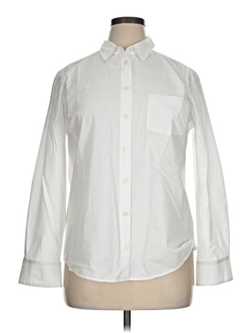 J.Crew Factory Store Long Sleeve Button-Down Shirt (view 1)