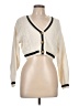 Love Tree 100% Acrylic Ivory Cardigan Size L - photo 1