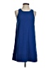 Leith 100% Polyester Solid Blue Casual Dress Size S - photo 1