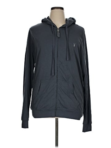 ALLSAINTS Zip Up Hoodie (view 1)