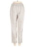 Calvin Klein Stripes Silver Casual Pants Size 2 - photo 2