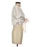Shein Ivory Short Sleeve Blouse Size 4 - photo 4
