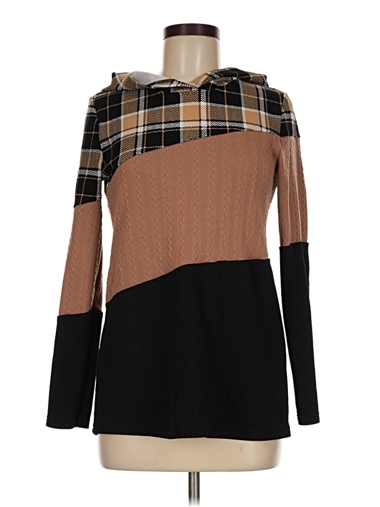 Pre-owned Emery Rose Pullover Sweater In Brown