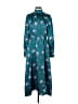MELLODAY 100% Polyester Teal Casual Dress Size XS - photo 1