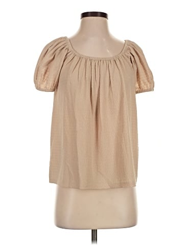 Ann Taylor Short Sleeve Blouse (view 1)