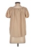 Ann Taylor Tan Short Sleeve Blouse Size XS (petite) - photo 2