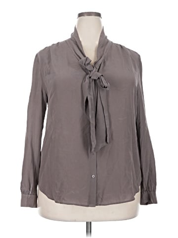 Ann Taylor Long Sleeve Blouse (view 1)
