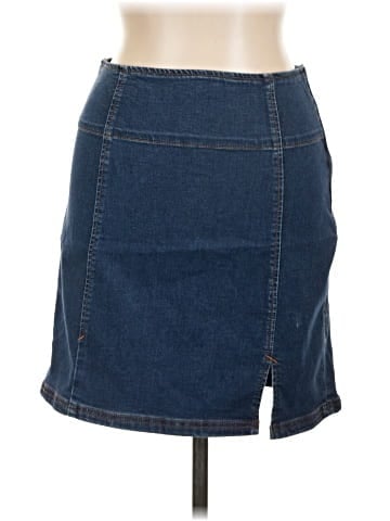 Free People Denim Skirt (view 1)
