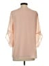 Calvin Klein 100% Polyester Pink 3/4 Sleeve Blouse Size S - photo 2