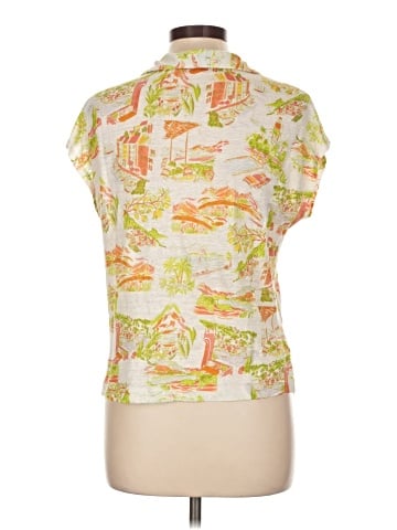 Cynthia Rowley TJX Short Sleeve Blouse (view 2)