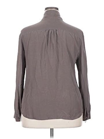 Ann Taylor Long Sleeve Blouse (view 2)