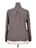 Ann Taylor Gray Long Sleeve Blouse Size XXL - photo 2