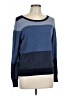Liz Claiborne Color Block Blue Pullover Sweater Size L - photo 1