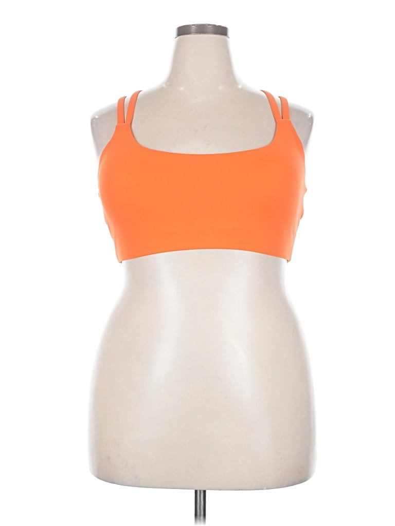 Pre-owned Fabletics Sports Bra In Orange